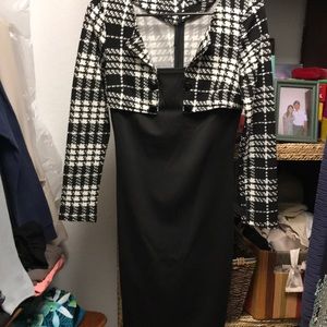 Long sleeve dress one piece